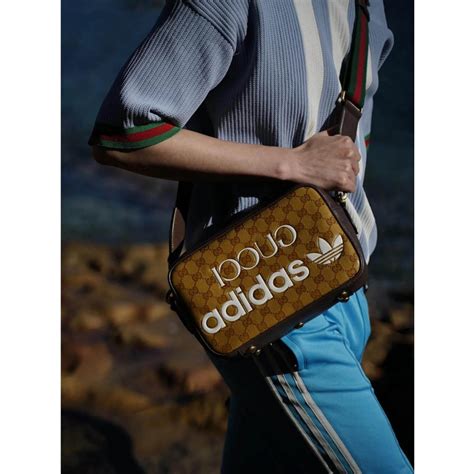 gucci adidas black bag|Gucci Adidas originals.